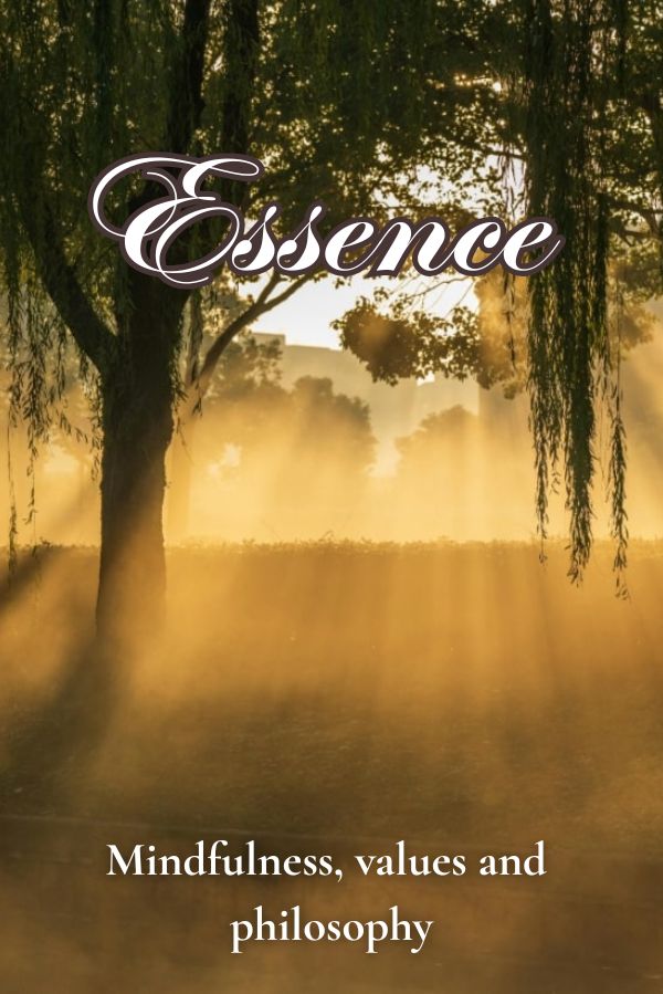Essence Category, philosophy, values, meditation, spirituality