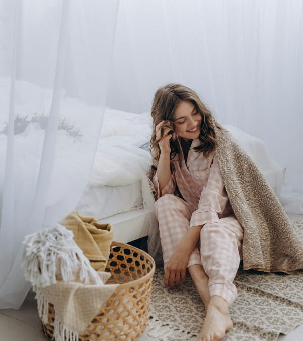 Cute Natural Fiber Sleepwear: Breathable Non-Toxic Pajamas for Every Season